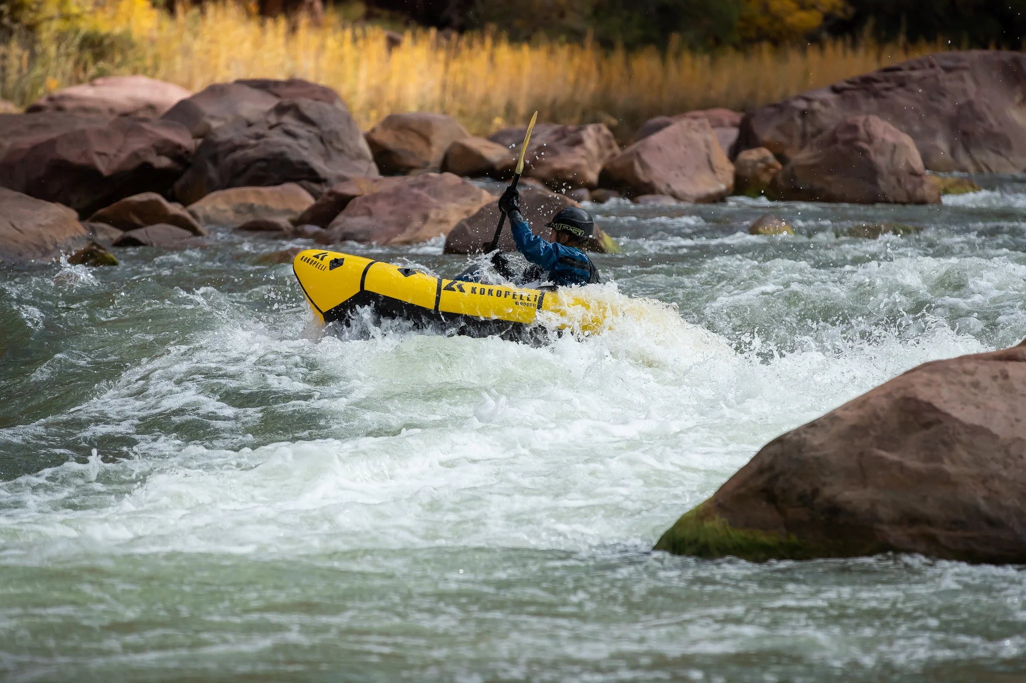Iran mit Packraft Schweiz: MIttagspause im Grand Canyon